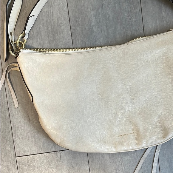 Aimee Kestenberg Butter Cream Leather Slouchy Shoulder Bag 2 Straps - Picture 8 of 16